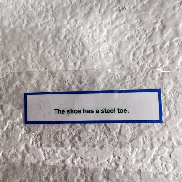 Santa Rosa Brand Men Size 7 Brown Leather Lace Up Steel Toe Vibram Sole Boot - Picture 11 of 15